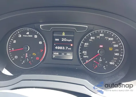 2017 Audi Q3 2.0T Premium z USA, uszkodzony, nr VIN WA1HCCFS6HR003457